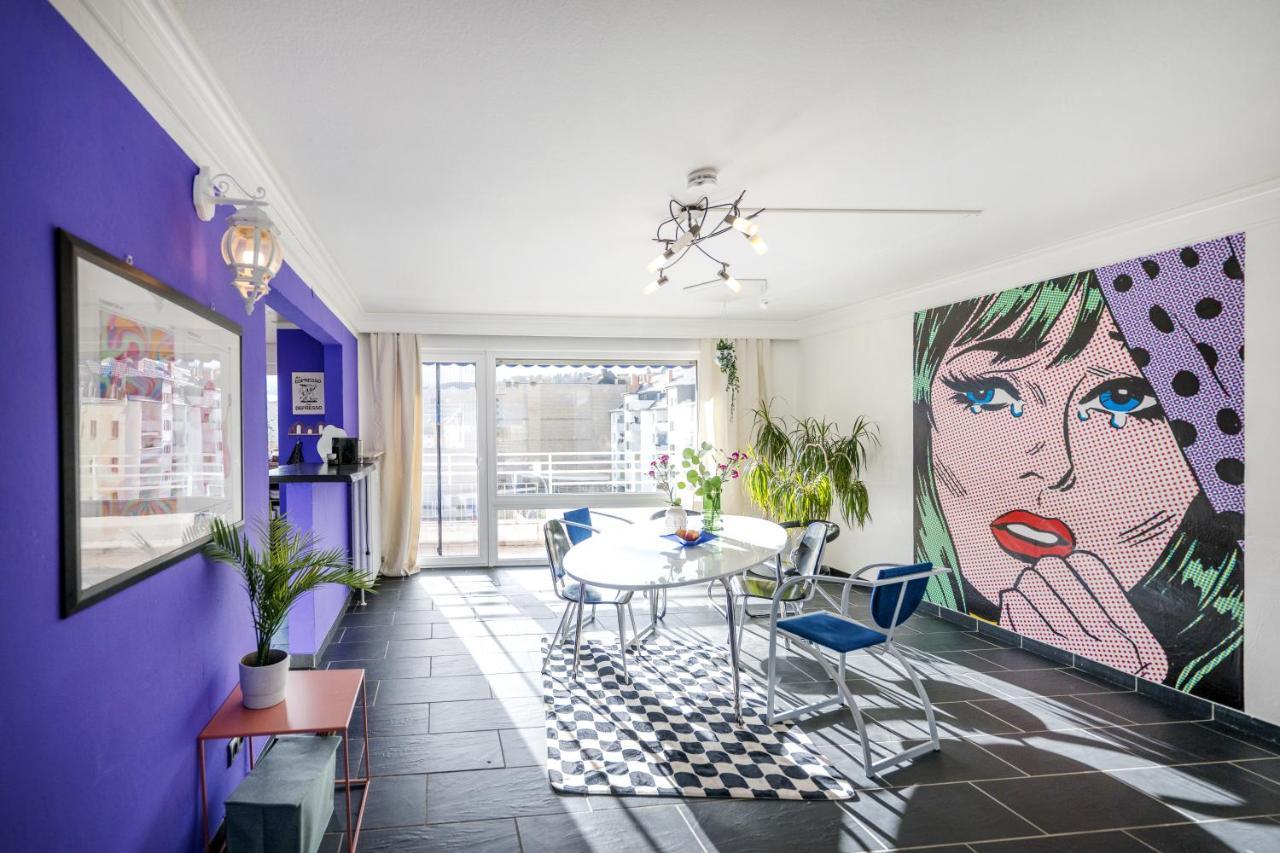 Pop Art Loft Ueber Den Daechern Von Koblenz Koblenz  Kültér fotó